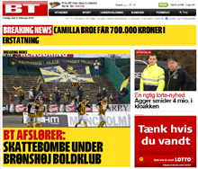 BTs webudgave afslører skattebombe under Brønshøj Boldklub 08 02 13.